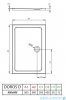 Radaway Doros D Stone brodzik 90x80x5 biały SDRD9080-01-04S